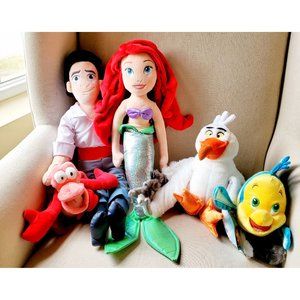 little mermaid plush toys